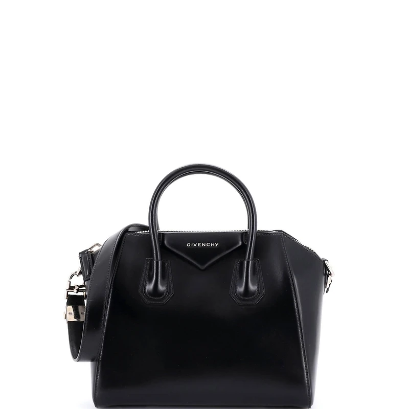 Pre-Owned Givenchy Small Antigona Bag Glazed Leather