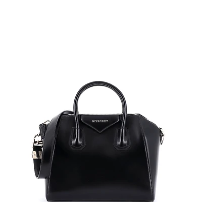 Pre-Owned Givenchy Small Antigona Bag Glazed Leather