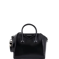 Pre-Owned Givenchy Small Antigona Bag Glazed Leather