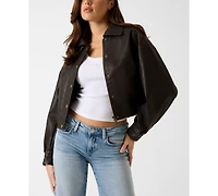 Guess Women's Clelia Cropped Jacket