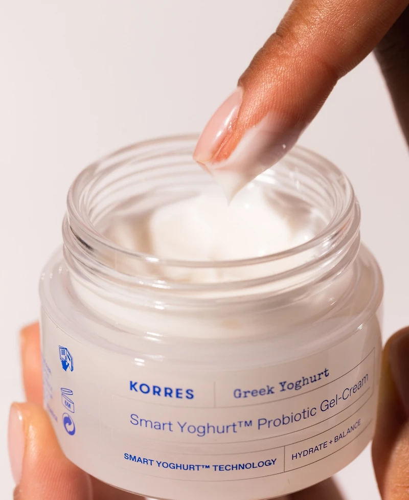 Korres Greek Yoghurt Nourishing Probiotic Gel-Cream, 0.33 oz.