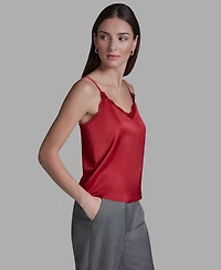 Bcbg Women's Lace Sleeveless V-Neck Cami Blouse