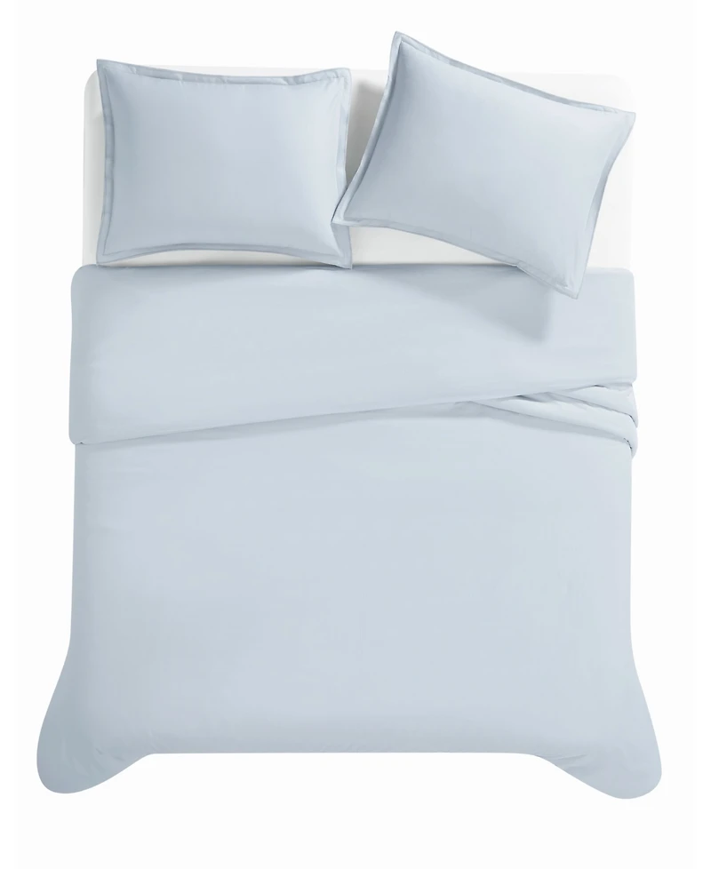 Vince Camuto Classic 400-Thread Count Cotton 3-Pc. Duvet Cover Set, King