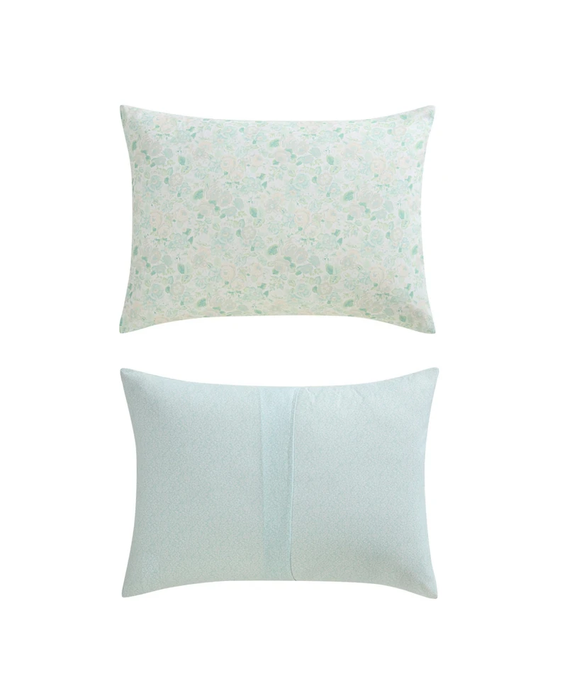 Laura Ashley Quartet Washed Microfiber 7-Pc. Comforter Set