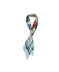 Coach Women's Stacked Tabby Printed Silk Square Scarf