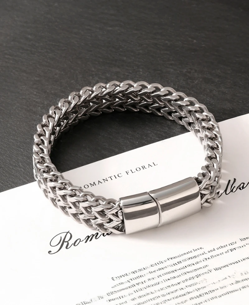 Rhona Sutton Men's Stainless Steel & Titanus Bracelet