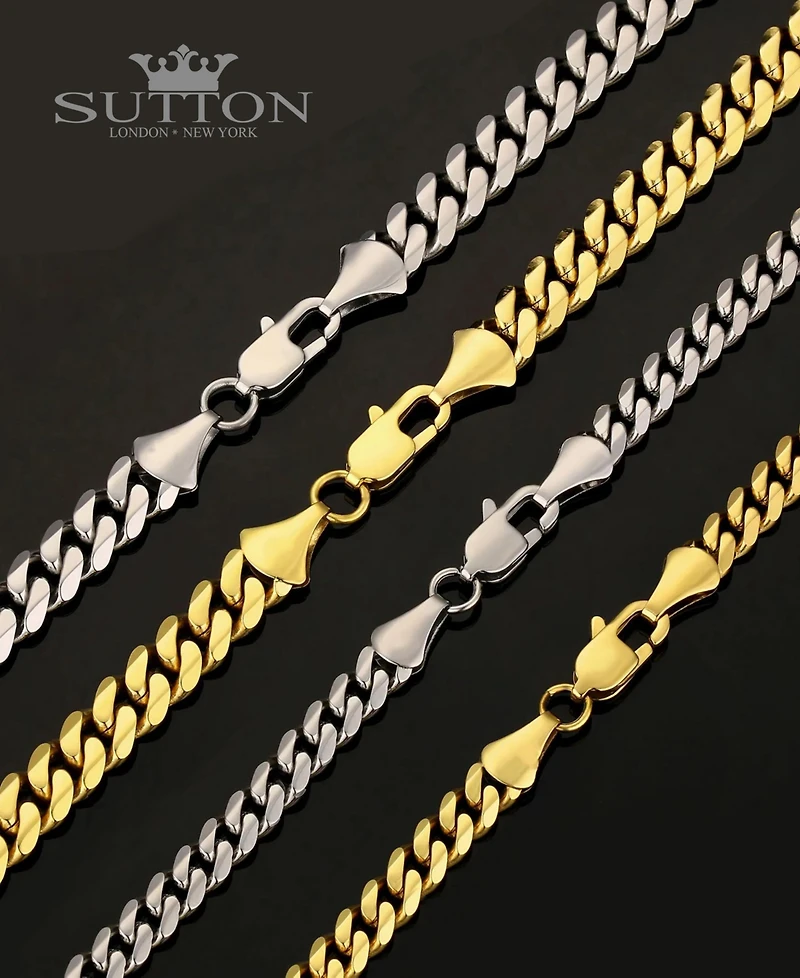 Rhona Sutton Men's Curb 18k Gold-Plated Chain Bracelet