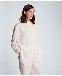 Kenneth Cole Women's Long-Sleeve Button-Front Top