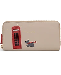 Radley London Christmas Is Calling Mini Zip Around Wallet