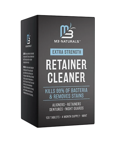 M3 Retainer and Denture Cleaner 120ct