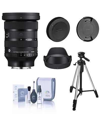 Sigma Art Lens for Sony E with Camera Accessories Bundle
