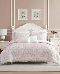 Laura Ashley Pamelas Posies Reversible Comforter Sets