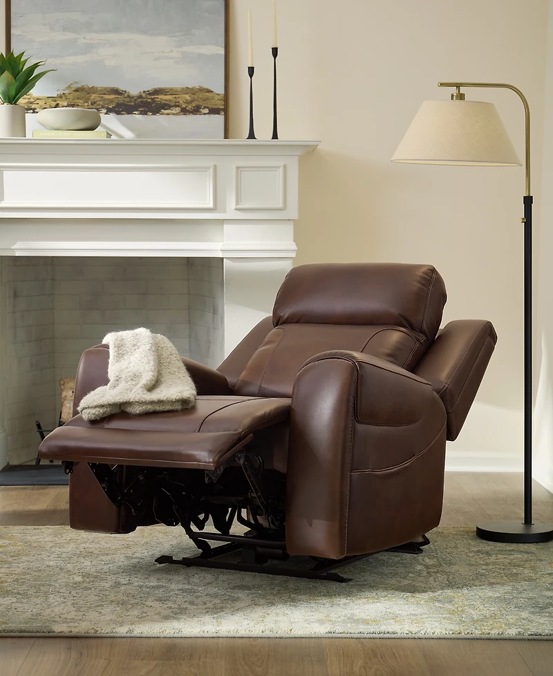 Avet Leather 41.25" Power Motion Recliner