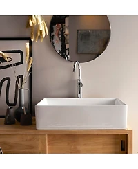 Tikamoon Ema ceramic bathroom basin