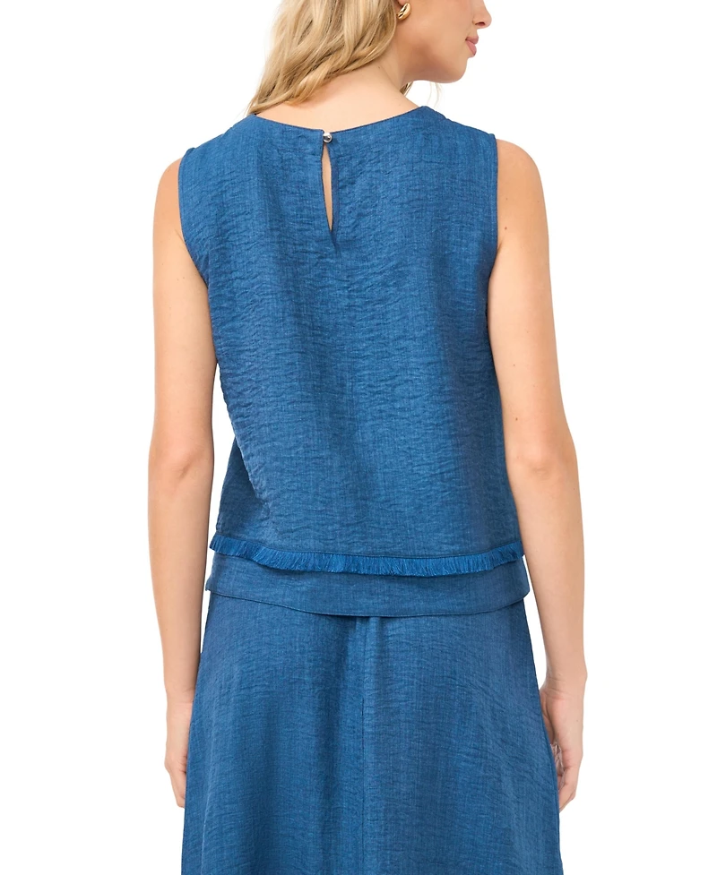 Vince Camuto Women's Sleeveless Crewneck Top