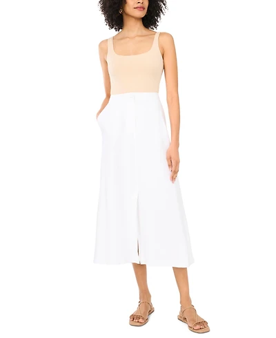 Vince Camuto Women's Front-Fly Zipper Skirt