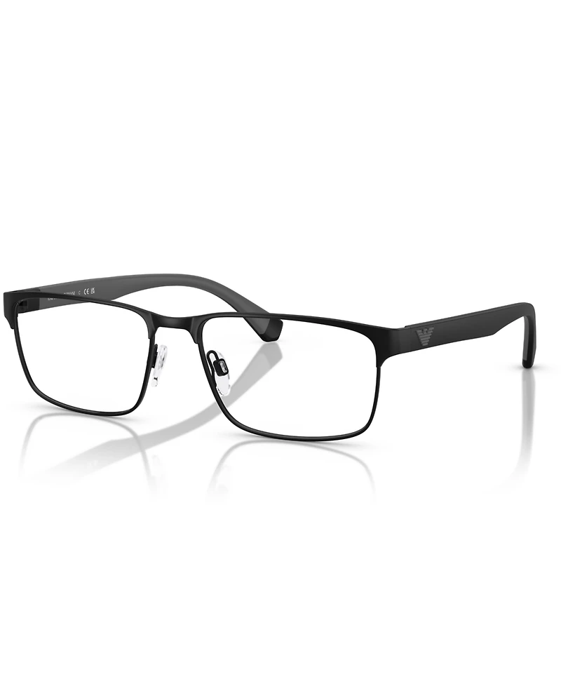 Emporio Armani Men's Rectangle Eyeglasses, EA1105