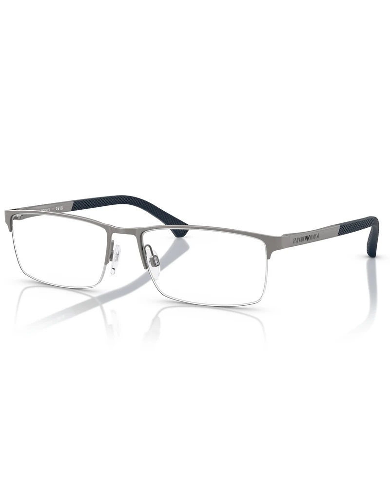 Emporio Armani Men's Rectangle Eyeglasses, EA1041