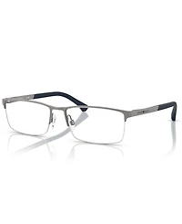 Emporio Armani Men's Rectangle Eyeglasses, EA1041