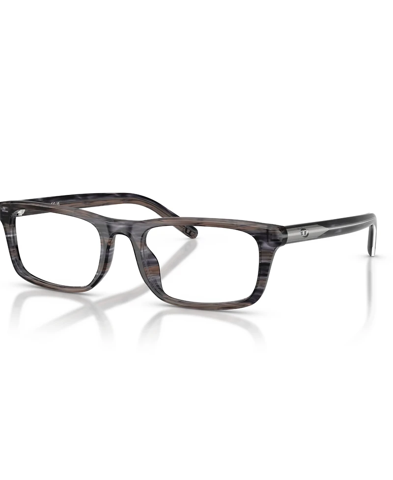 Diesel Unisex Rectangle Eyeglasses