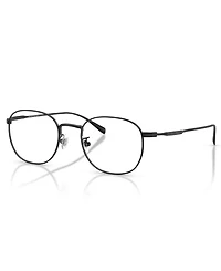 B by Brooks Brothers Men's Round Eyeglasses