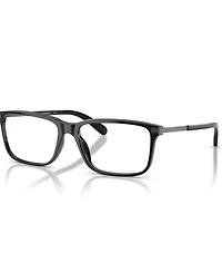 B by Brooks Brothers Men's Rectangle Eyeglasses, BB2081U