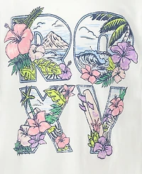 Roxy Girls' 7-16 Paradisus Crewneck Oversized T-Shirt