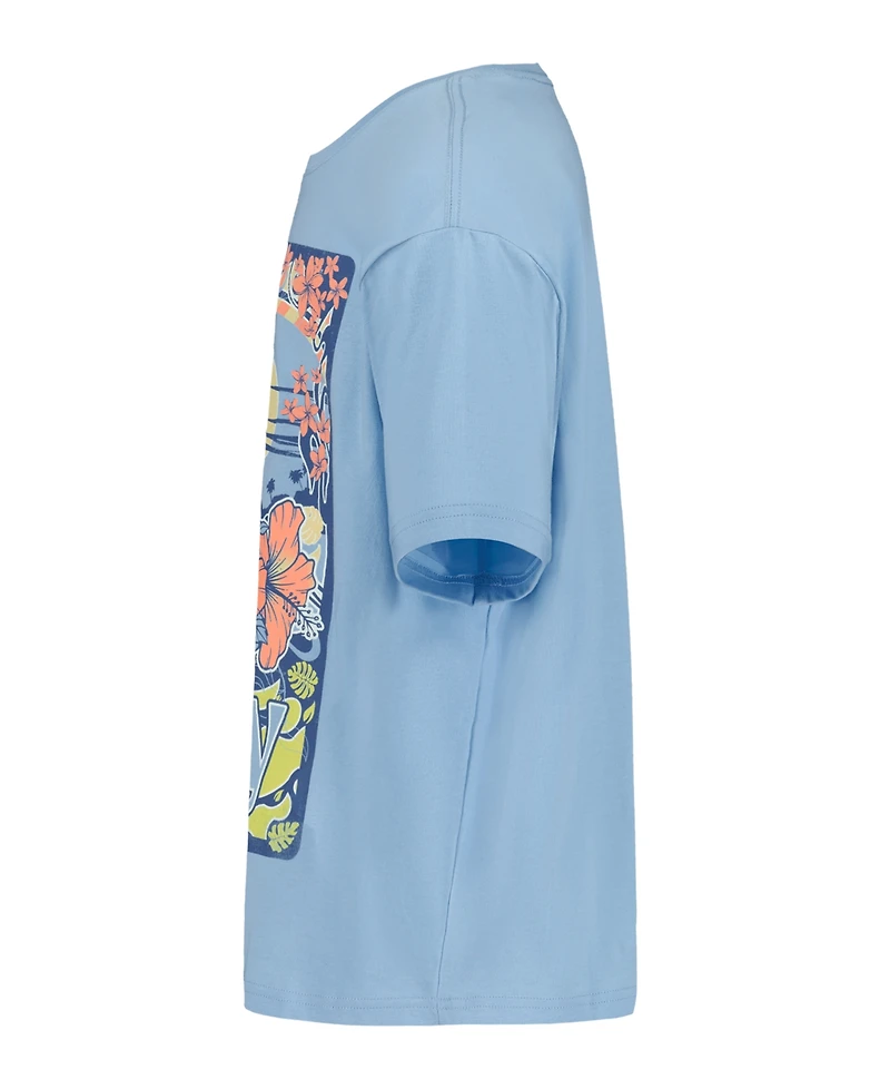 Roxy Girls' 7-16 Graphic Print Oversized T-Shirt