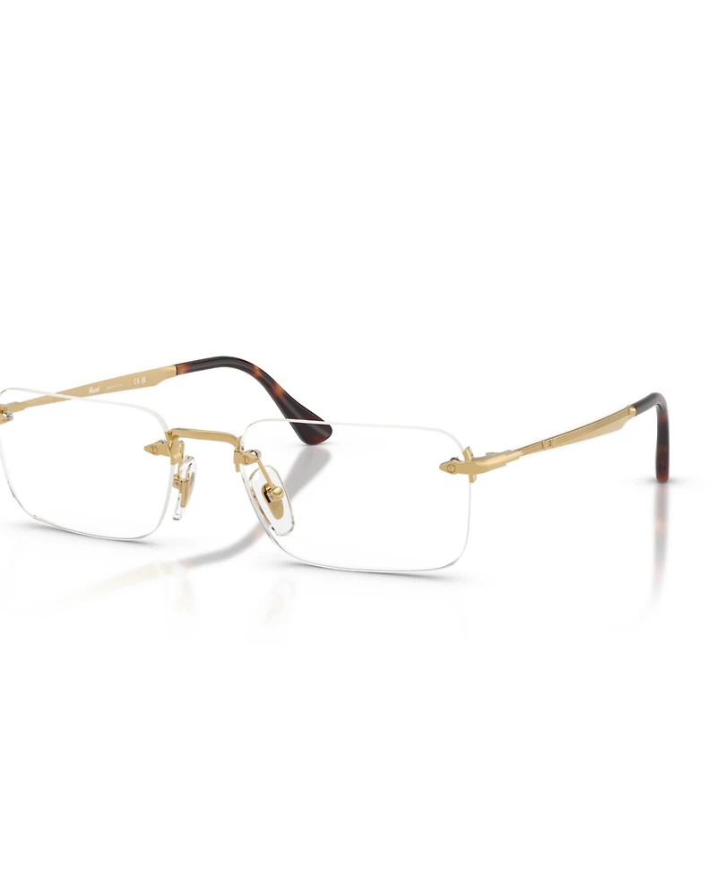 Persol Unisex Rectangle Eyeglasses