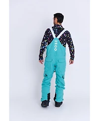 Oosc Clothing Men's Yeh Man Bib Pant - Aqua