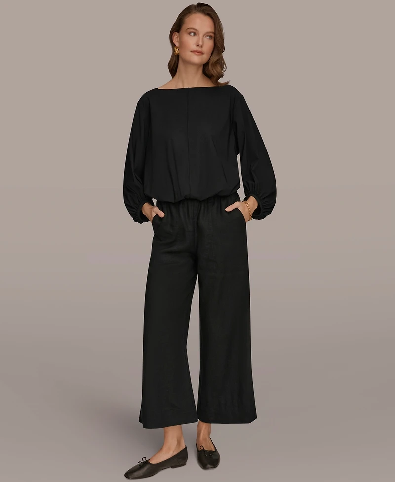 Donna Karan Weekend Women's Boat Neck Blouse