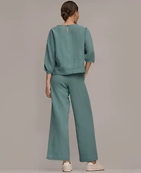 Donna Karan Weekend Women's Boat Neck Blouse