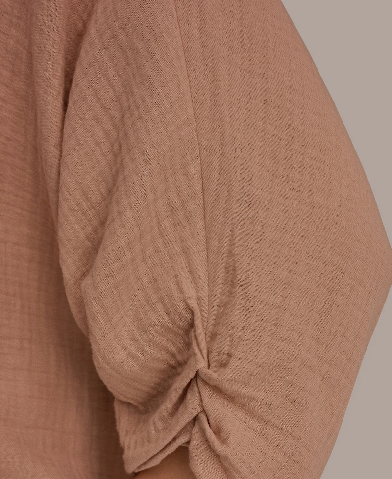 Donna Karan Weekend Women's Boat Neck Blouse