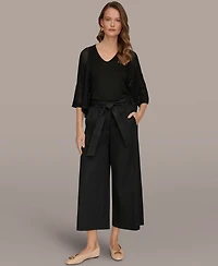 Donna Karan Weekend Women's Mid-Rise Cropped Pants