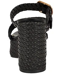 Guess Women's Evana Woven Platform Wedge Sandals