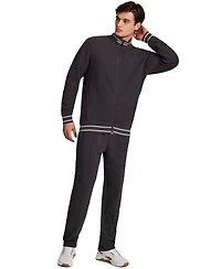 Reebok Men's Regular-Fit Pintuck Track Pants