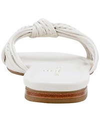 Bandolino Women's Sella Knotted Slip-On Flat Sandals