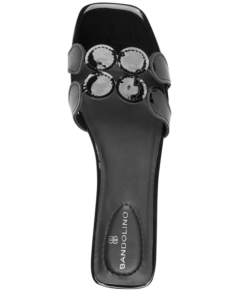 Bandolino Women's Mayla Slip-On Flat Sandals