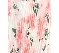 Seni & Cade Junior's Pleated Floral Dress