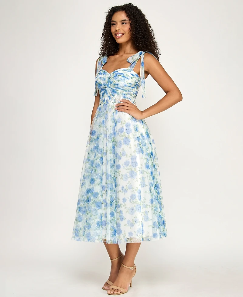 Seni & Cade Junior's Floral Midi Dress