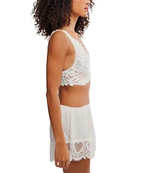 Free People Women's Petal Party Plunge Bralette