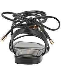 Marc Fisher Women's Malavi Ornamented Strappy Tie-Up Sandals