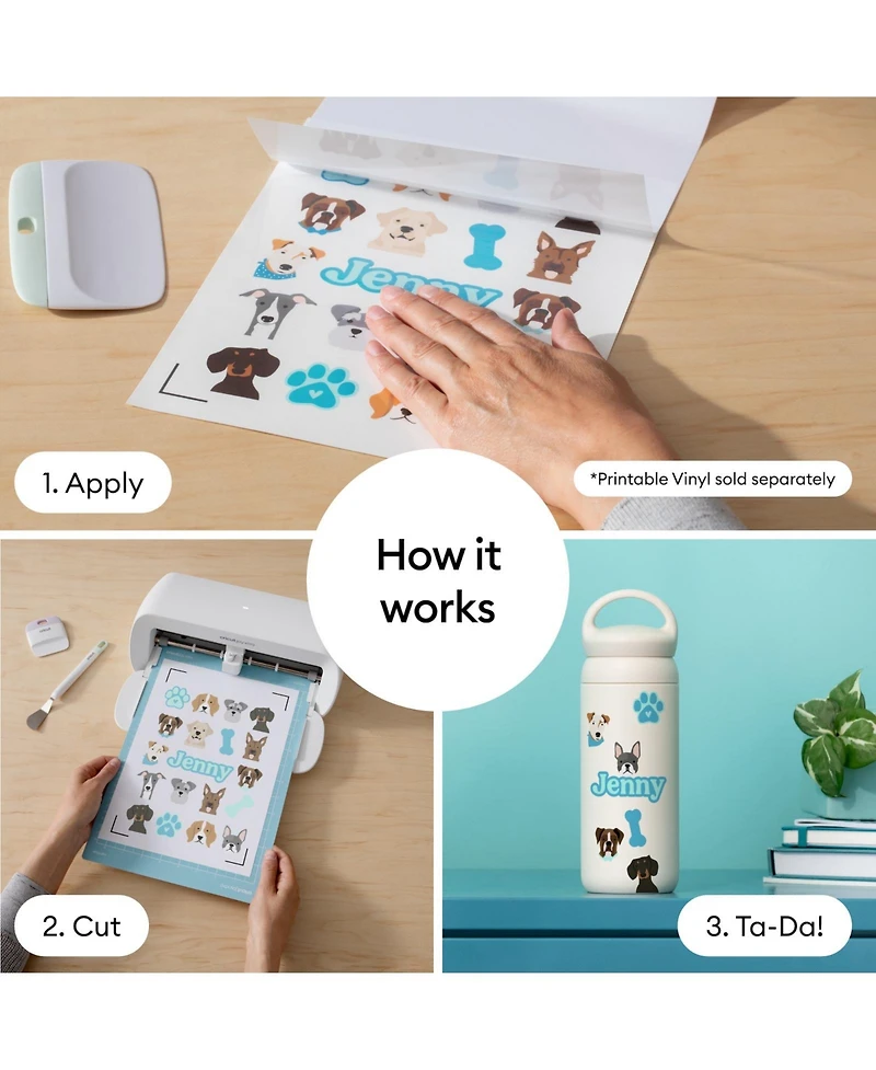 Cricut 8.5 in x 11 in Lamination Film Sheets 30 Count