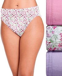 Jockey Elance French Cut 3 Pack Underwear 1485 1487, Extended Sizes