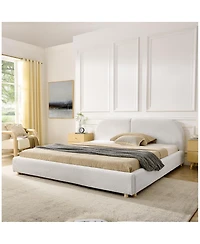 Streamdale Furniture Streamdale Queen Size Upholstered Bed Frame
