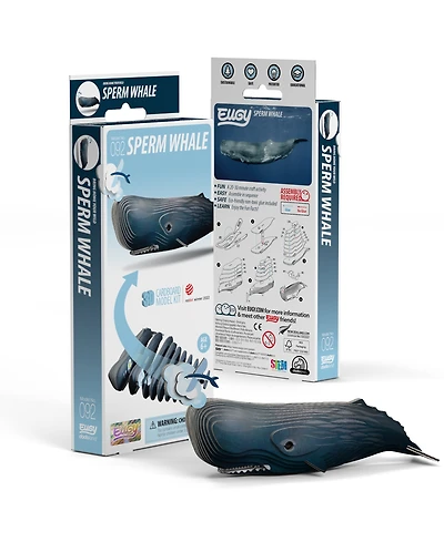 Eugy Sperm Whale 3D Puzzle