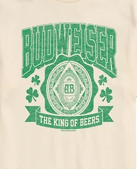 Airwaves Men's Budweiser Medallion St. Paddy's Short-Sleeve Graphic T-Shirt