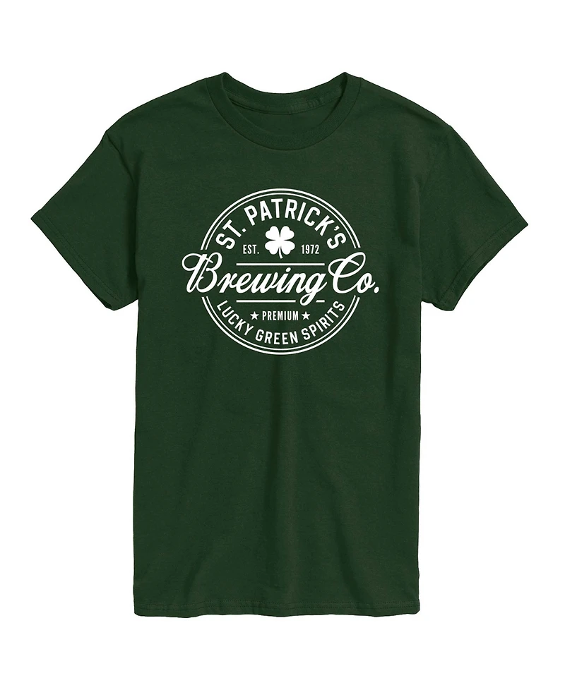 Airwaves Men's Instant Message St. Patrick's Brewing Co. Short-Sleeve Graphic T-Shirt