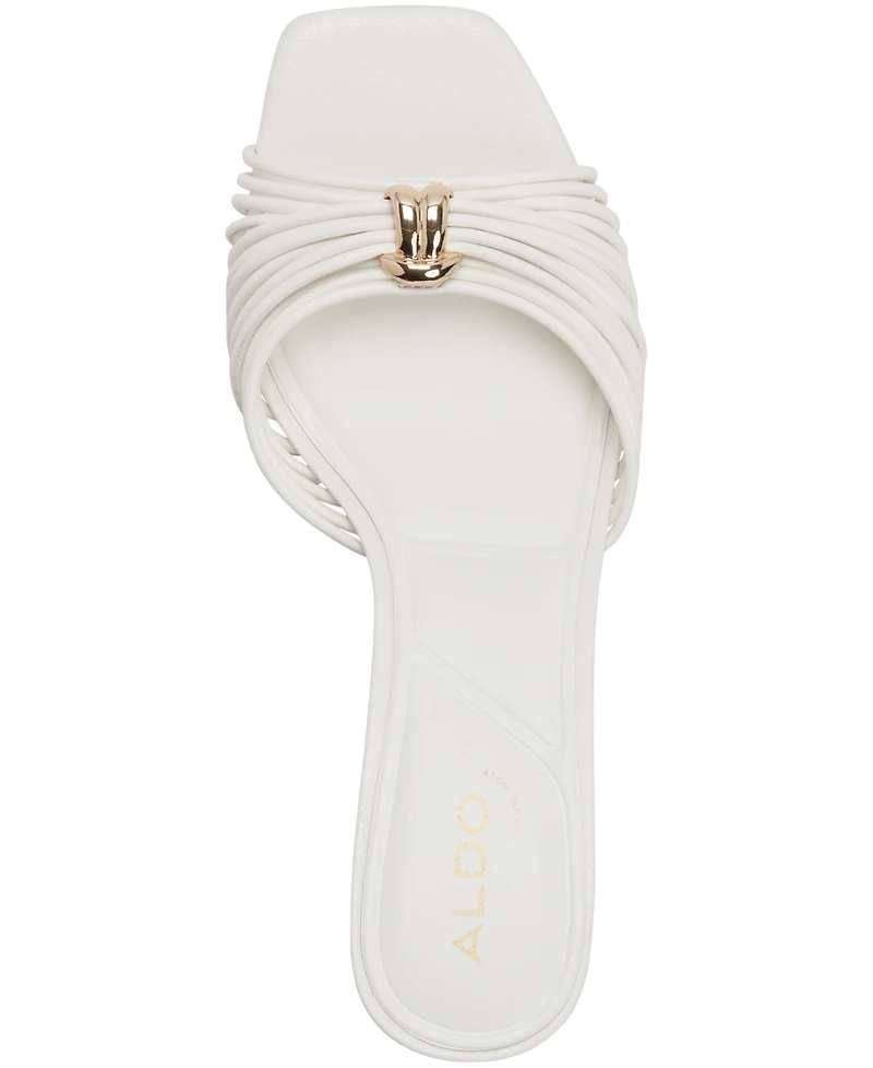 Aldo Women's Arianne Strappy Kitten Heel Dress Sandals