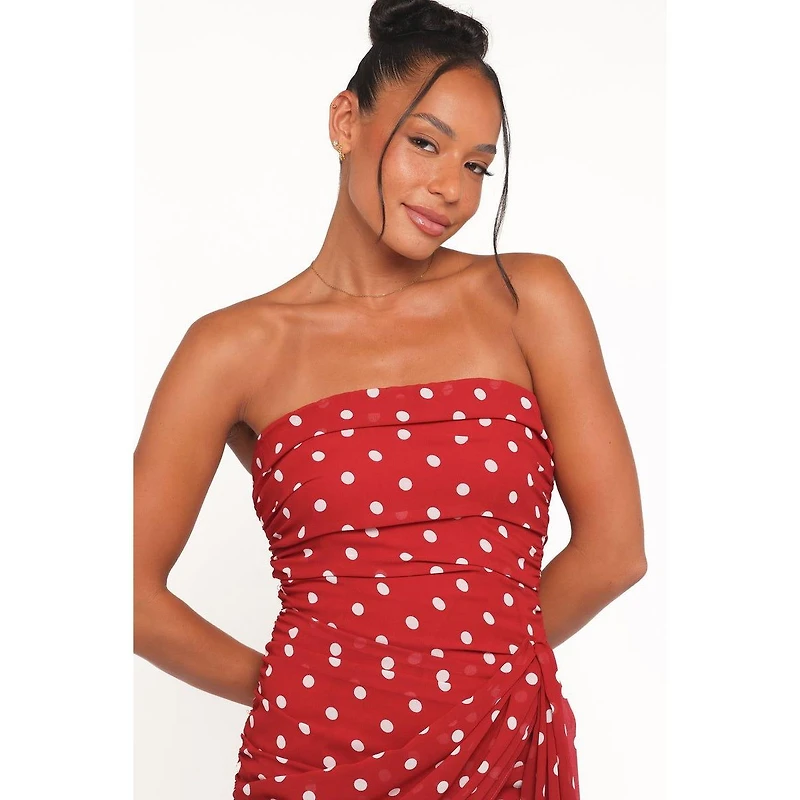 Petal and Pup Women's Strapless Mini Dress